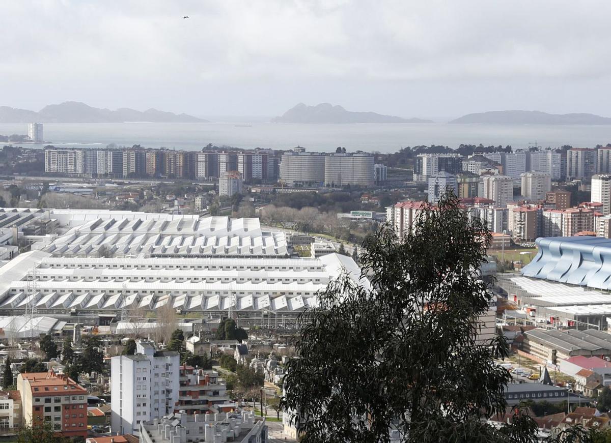 Vista panorámica del
polígono de Balaídos.
| // RICARDO GROBAS