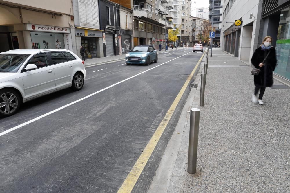 Reobre el carrer Migdia de Girona