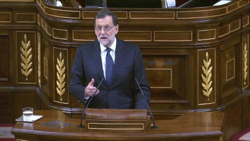 Rajoy a Homs: "Prefiero llegar al Gobierno con el apoyo del PSOE que no con el de la CUP"