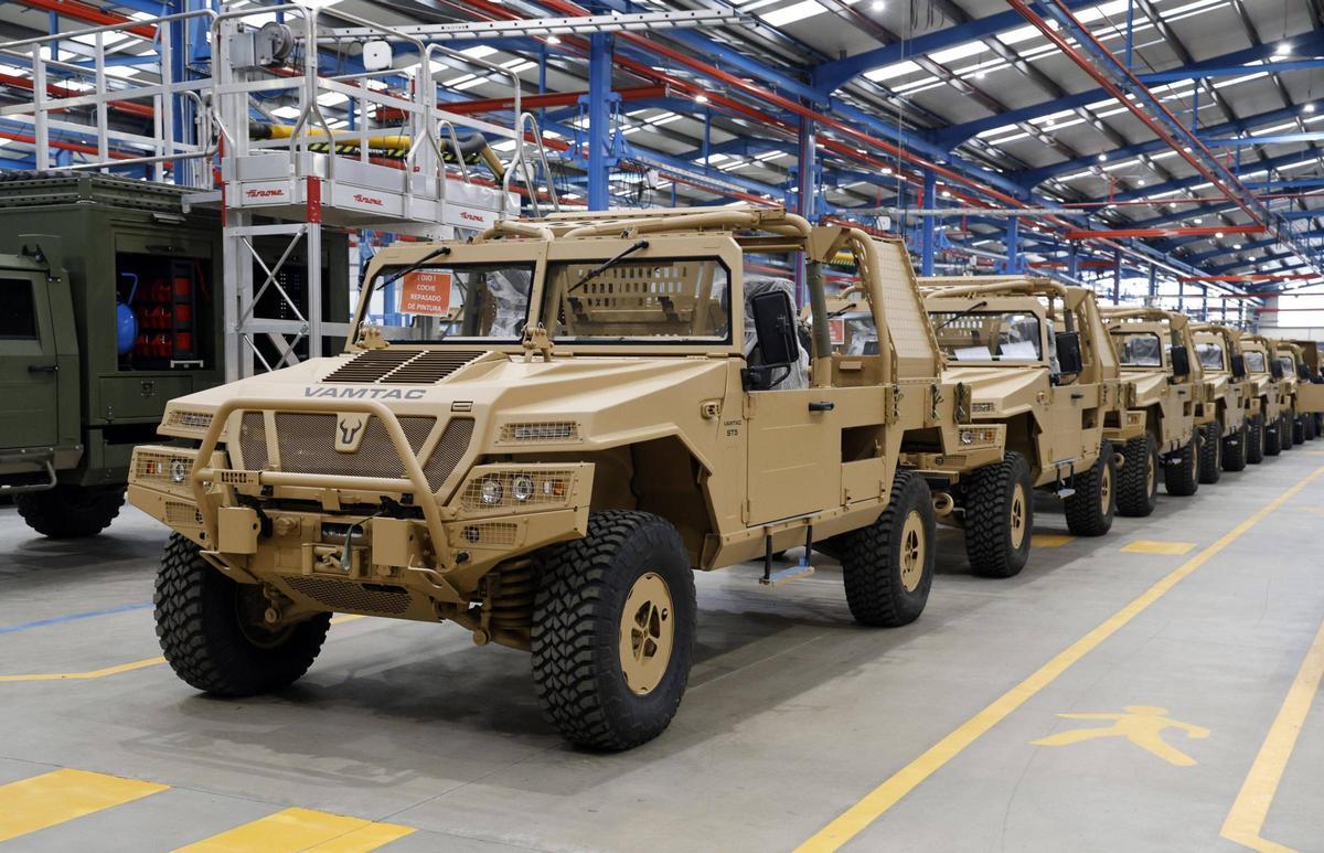 Urovesa se prepara para un auge del 50% en la demanda de sus vehículos tácticos ante el aumento del gasto en Defensa