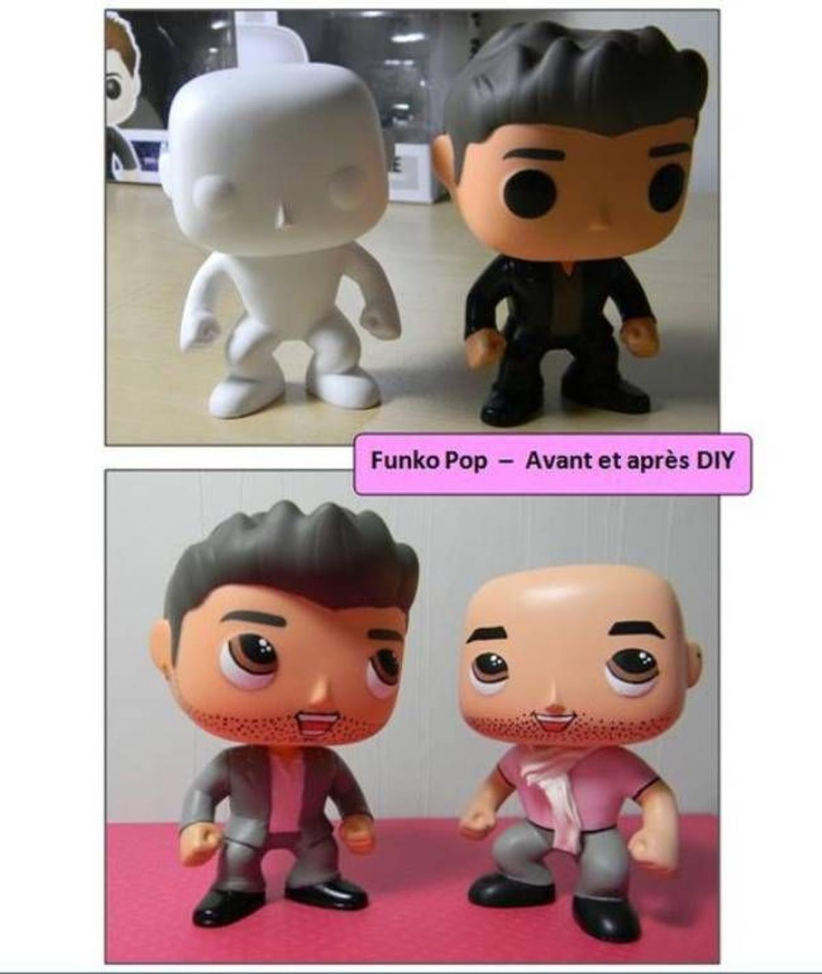 Funko en blanco para personalizar