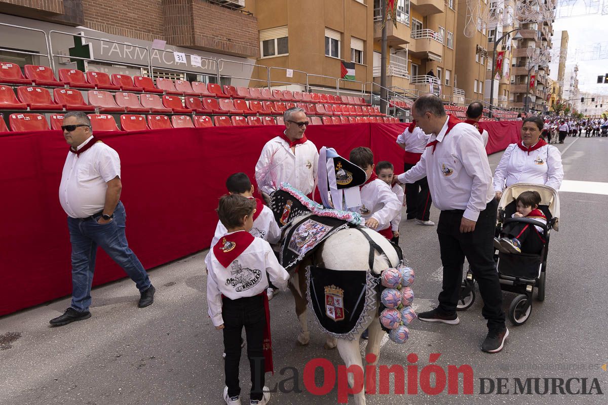 Fiestas de Caravaca | Desfile infantil del Bando de los Caballos del Vino