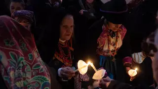 Las Candelas en el barrio zamorano de San José Obrero