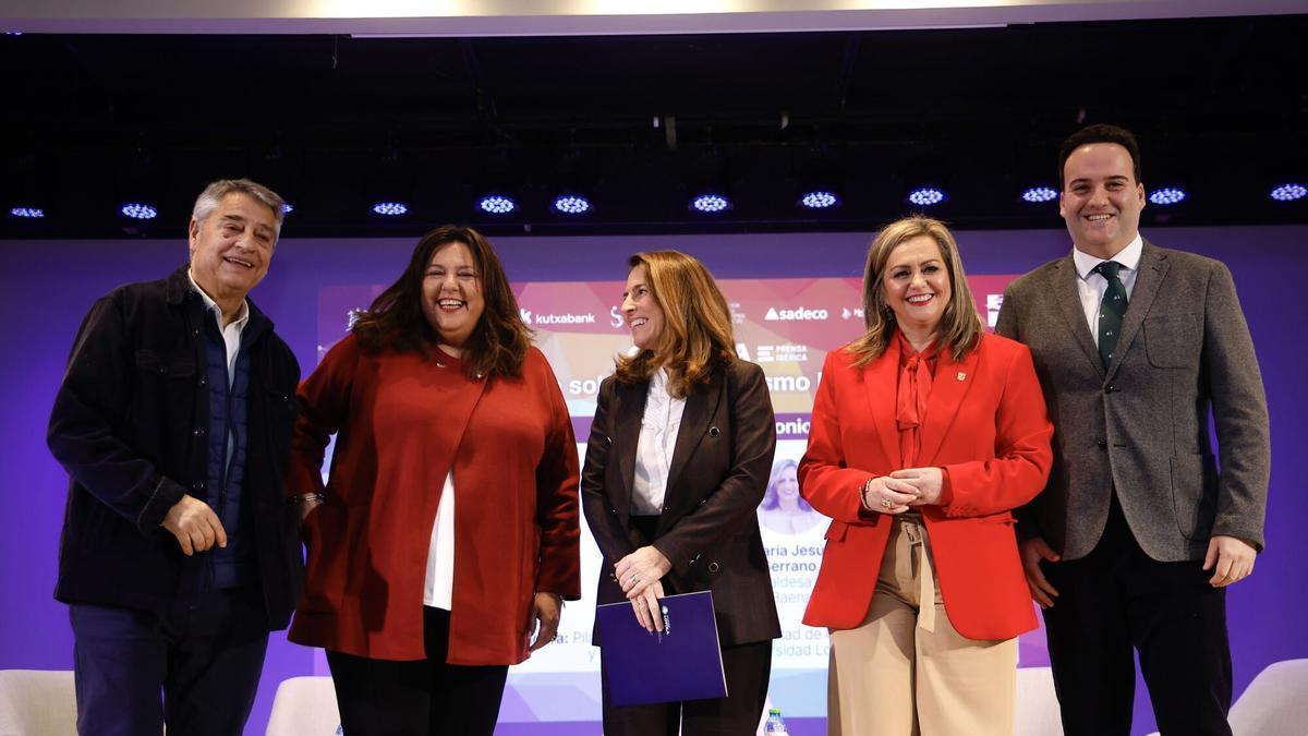 Matías González, María Dolores Amo, Pilar Castro, María Jesús Serrano y Juan Ramón Valdivia.