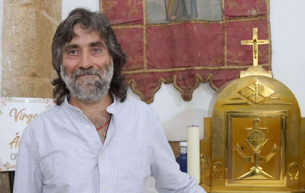 El sacerdote Teo Nieto Vicente | CHANY SEBASTIÁN