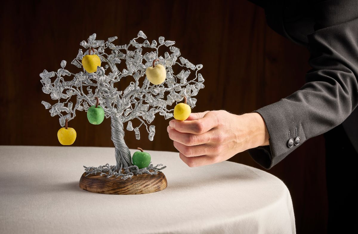 Árbol de manzanitas, restaurante Marcos