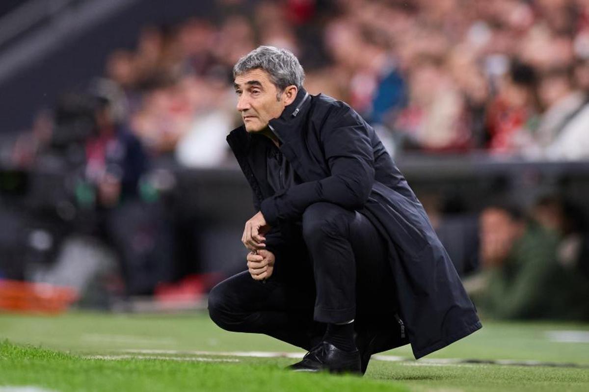 Ernesto Valverde, entrenador del Athletic Club