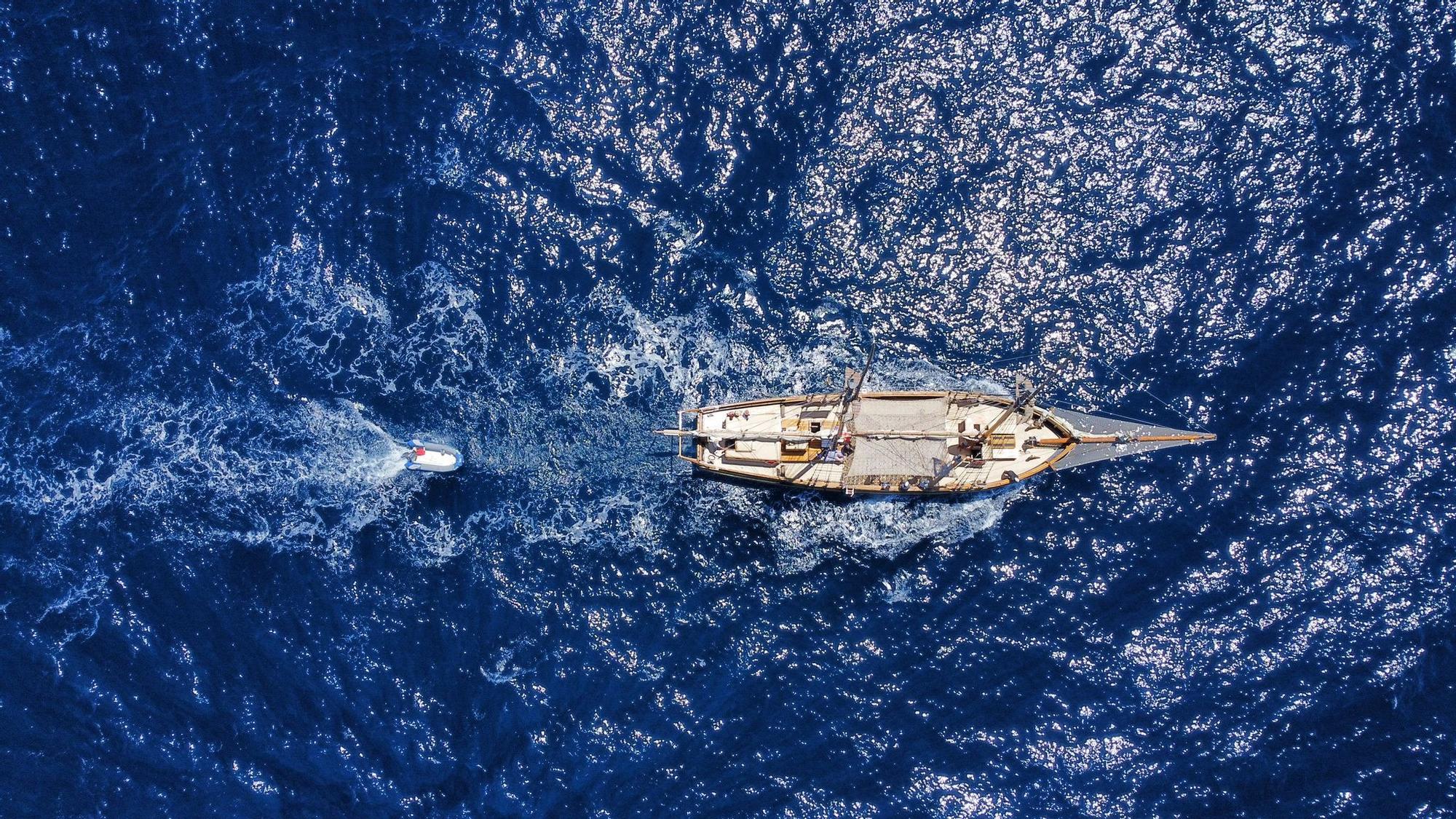 De un bote de remos a una goleta que tiene 120 años de historia