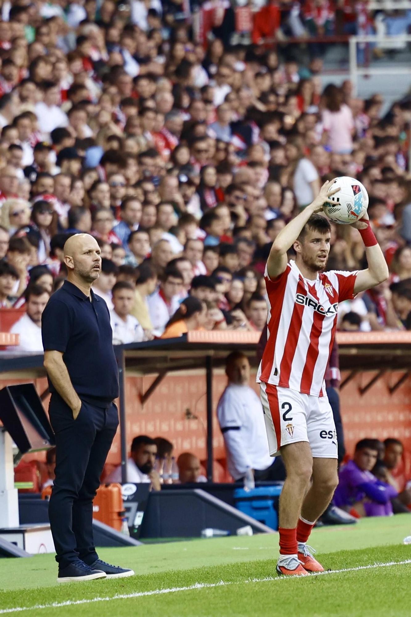 EN IMÁGENES: El partido del Sporting- Racing de Santander en El Molinón