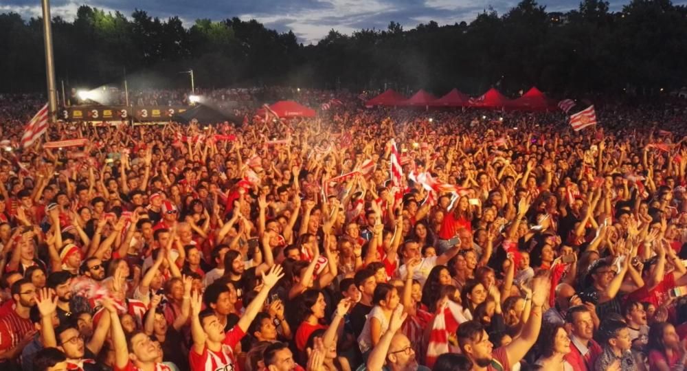 10.000 persones segueixen els concerts a la Copa