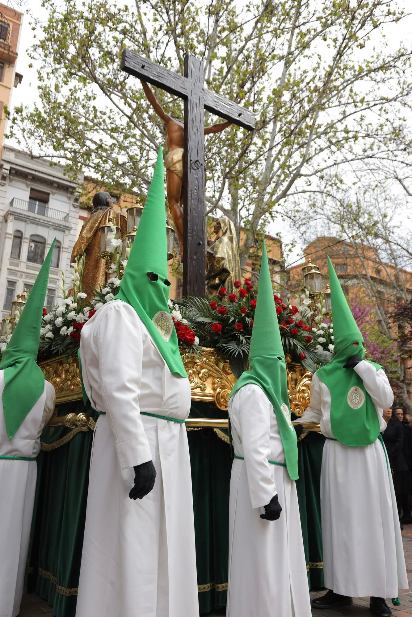 Procesión de la Cofradía de las Siete Palabras y San Juan Evangelista