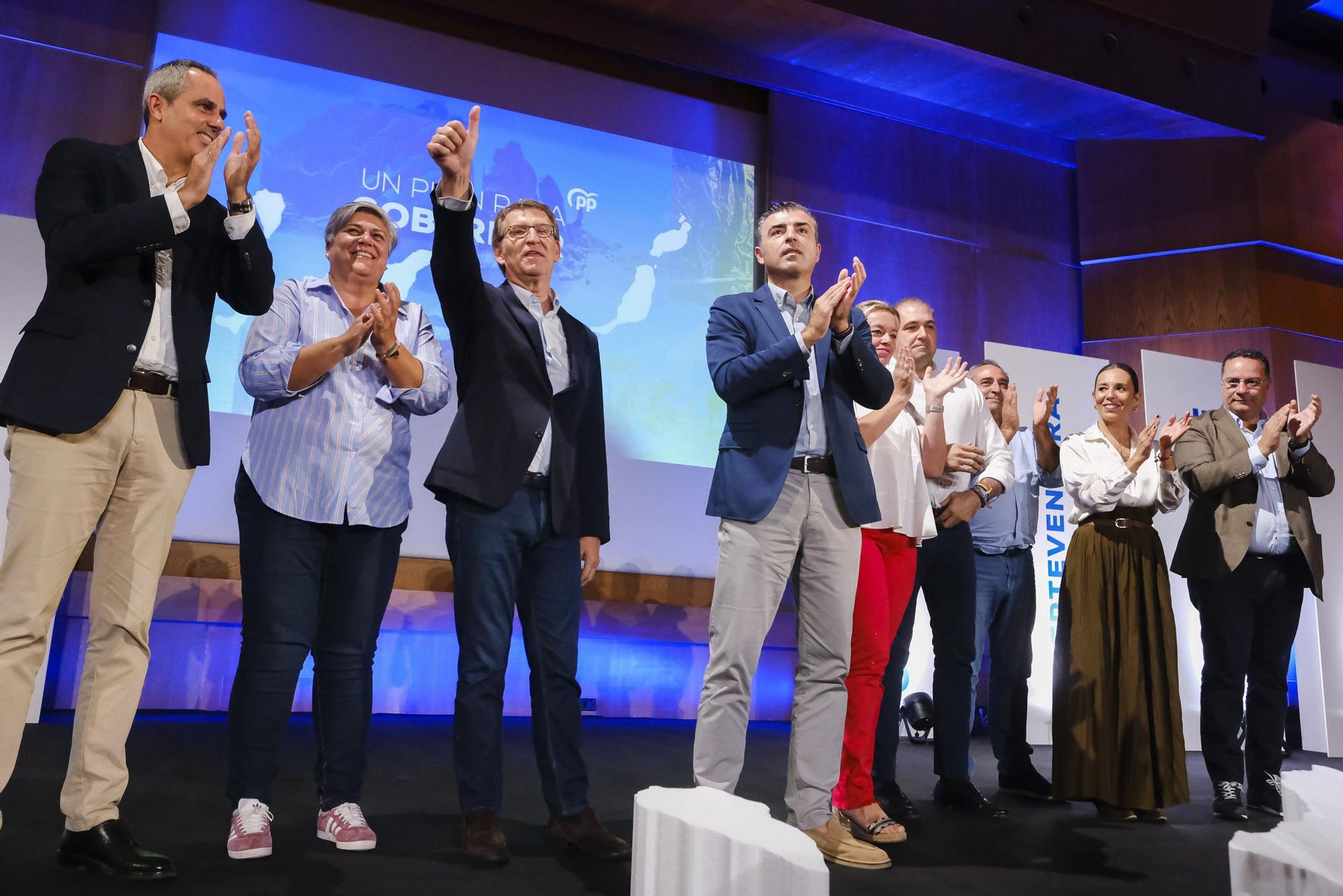 Alberto Núñez Feijóo inaugura la Convención del PP de Canarias