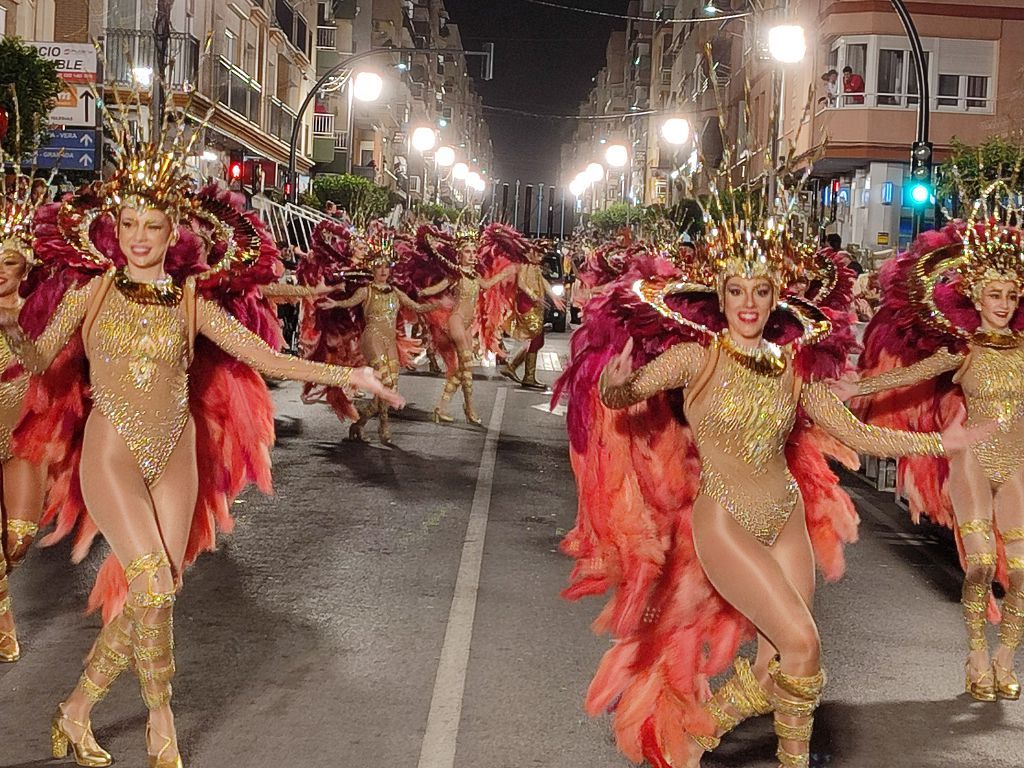 Revive la última noche del Carnaval de Águilas 2024, en imágenes