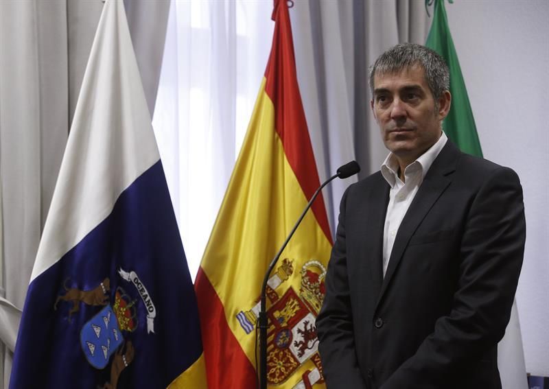 Reunión entre Fernando Clavijo y Guillermo Fernández Vara