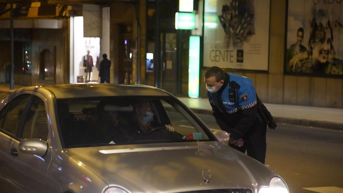 Agentes de la Policía Municipal, en Zamora.