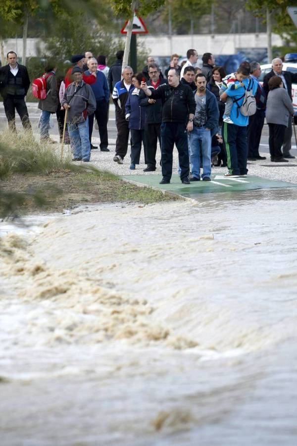 Fotogalería: Imágenes del temporal en Montañana, Zuera y Zaragoza capital