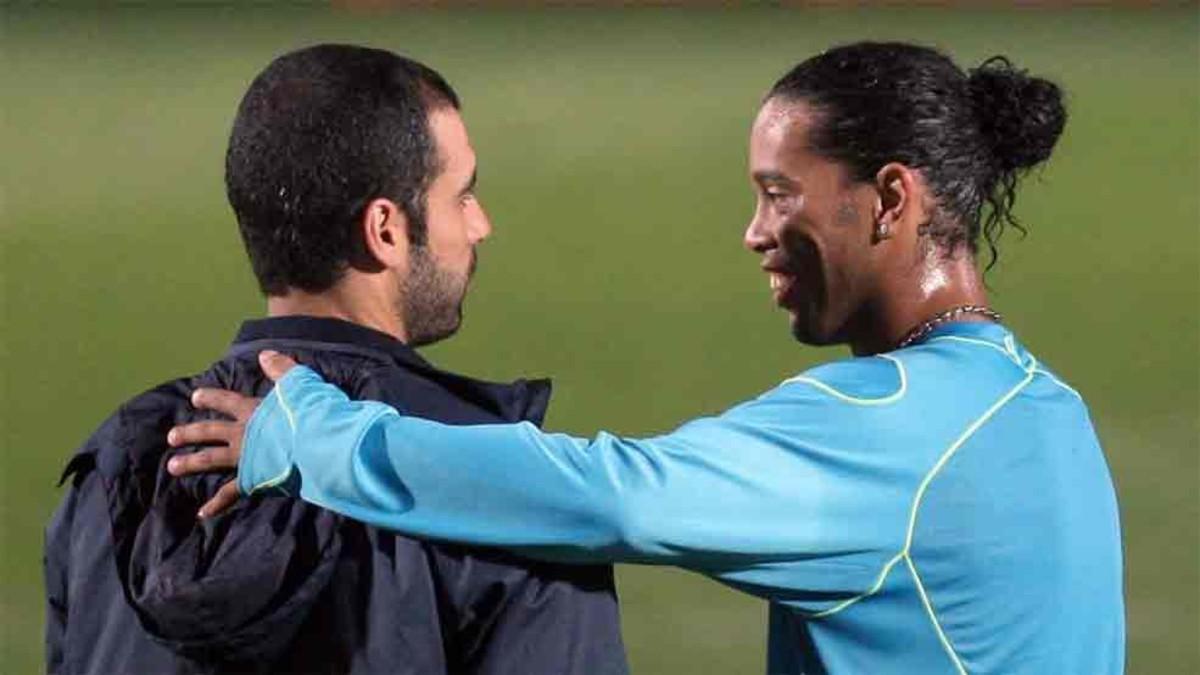 Guardiola ha elogiado a Ronaldinho