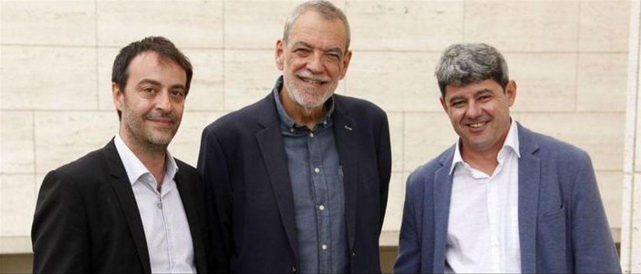 Agustín Martínez, Jorge Díaz y Antonio Mercero.