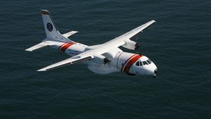 Imagen de un avión de Salvamento Marítimo