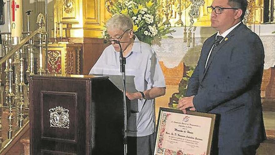 La Agrupación General de Cofradías clausura los actos de su 75 aniversario