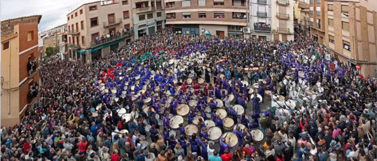 Imagen de archivo de la Rompida de la Hora alcorina, declarado Patrimonio Inmaterial de la Humanidad desde el 2019.