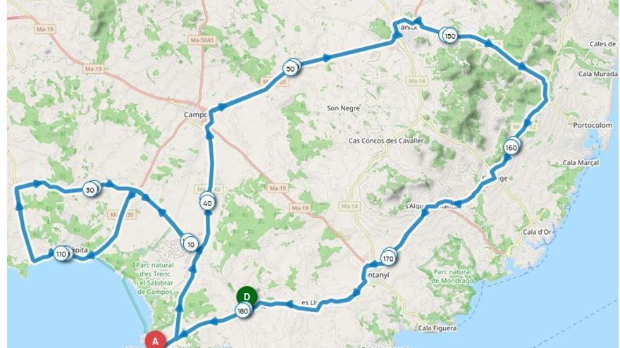 Challenge Mallorca 2025 | Cortes de tráfico por el Trofeo Ses Salines - Colònia de Sant Jordi de este jueves