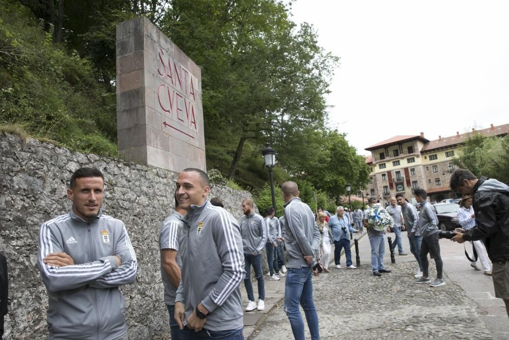 La visita del Oviedo a Covadonga