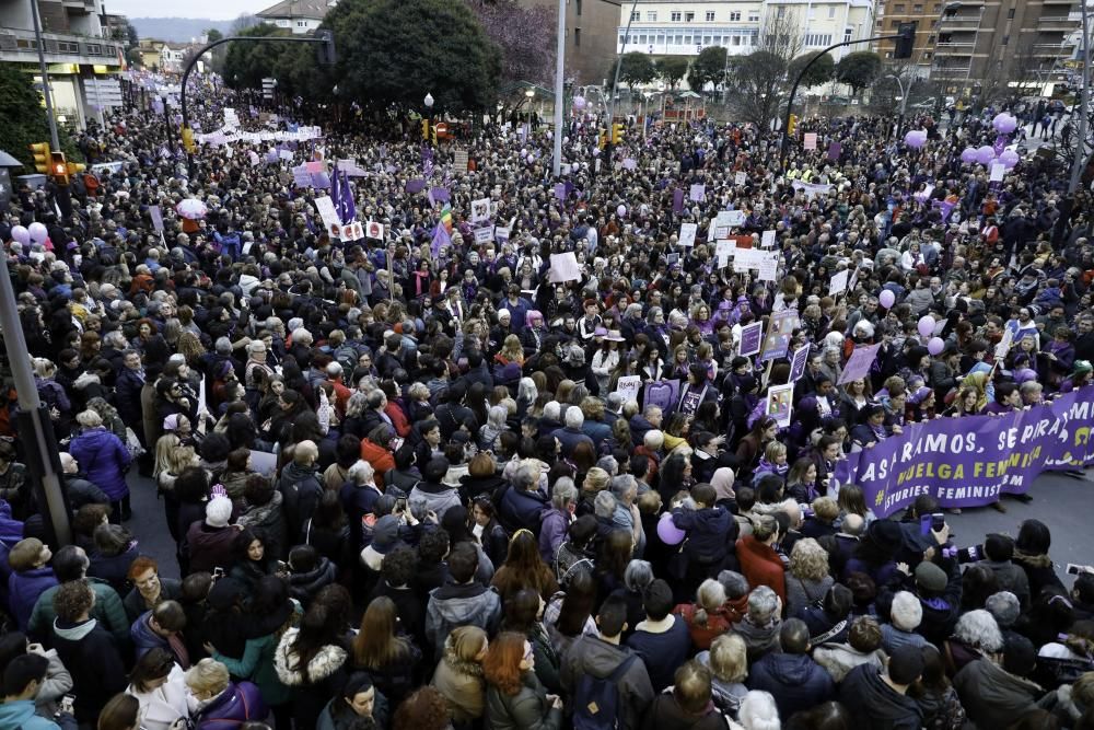 La manifestación, en imágenes