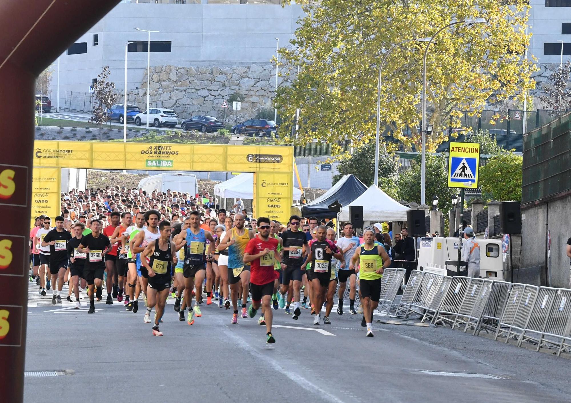 Más de mil corredores completan la carrera popular de Matogrande a Xuxán
