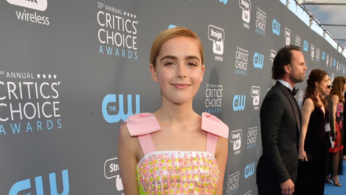 El look mágico de Delpozo para Kiernan Shipka