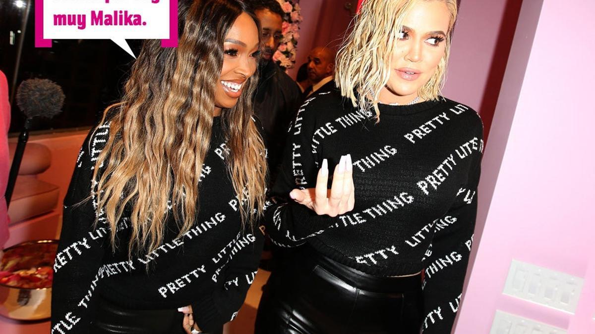 Khloé Kardashian y su mejor amiga Malika Haqq