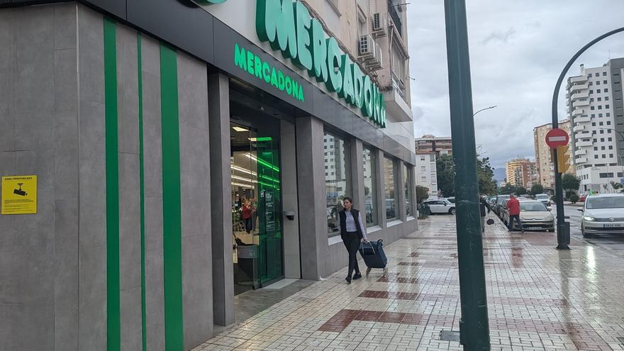Mercadona y Maskom cierran esta tarde sus supermercados en Málaga por la DANA