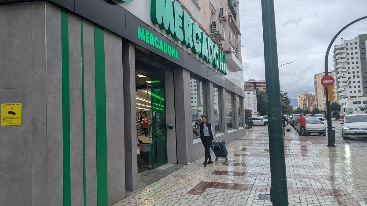 Un supermercado de Mercadona en Málaga, en esta jornada de miércoles.