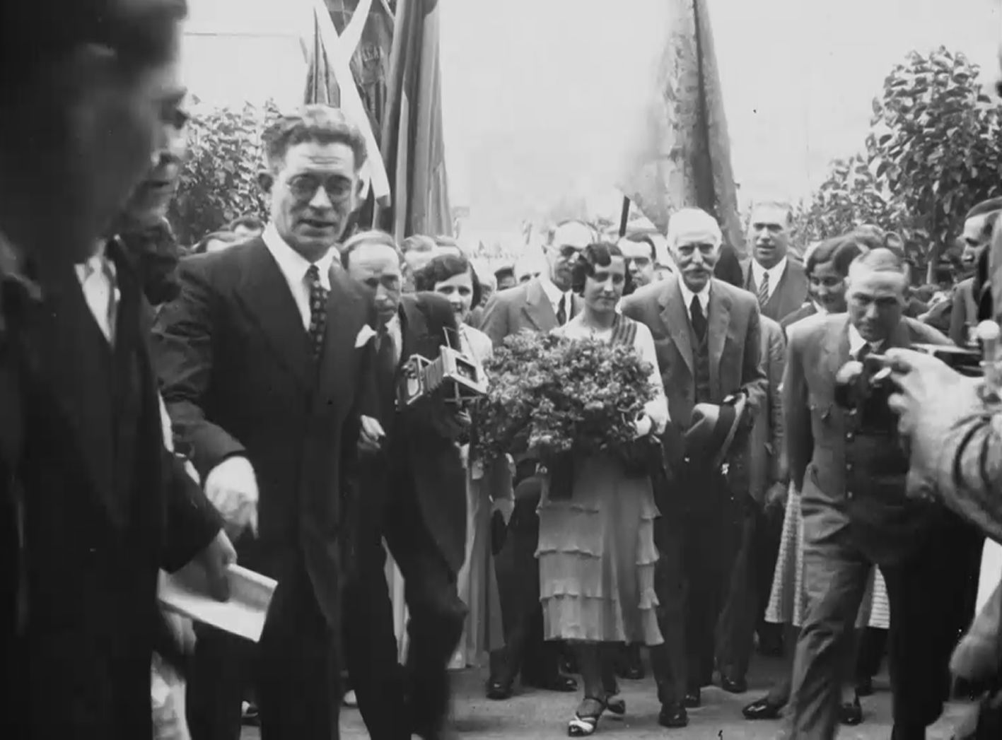 Imatges de la visita de Francesc Macià a Súria, el 19 de juny de 1932