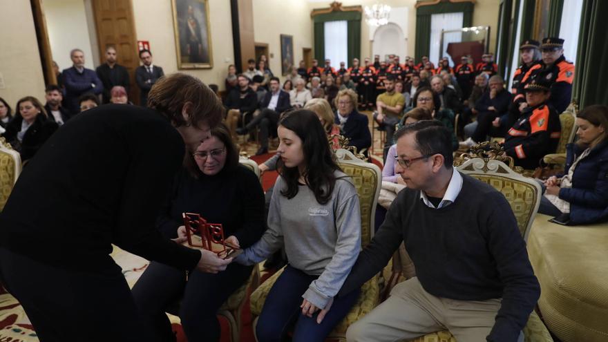 Gijón se rinde a la sonrisa de Inés Sánchez, la voluntaria de Protección Civil fallecida en un accidente en León