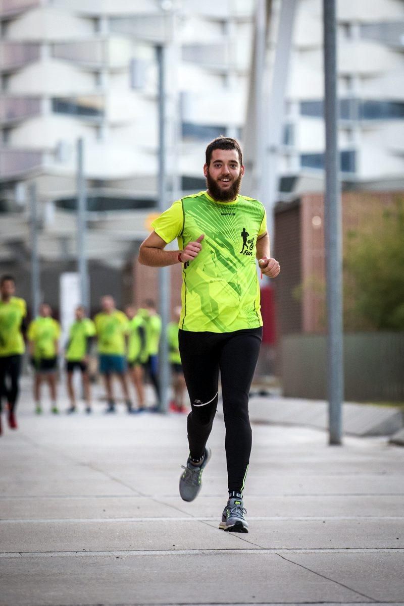 Los componentes de Run&Fun preparan la maratón de Valencia