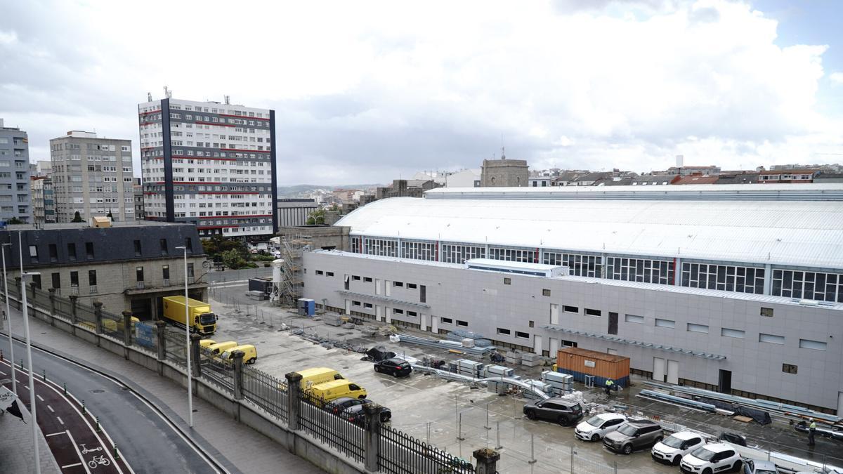 genealogía de las polémicas fachadas de la intermodal de A Coruña