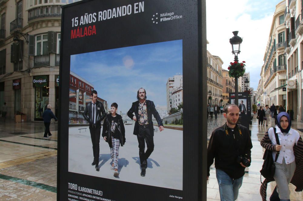 Exposición '15 años rodando en Málaga'