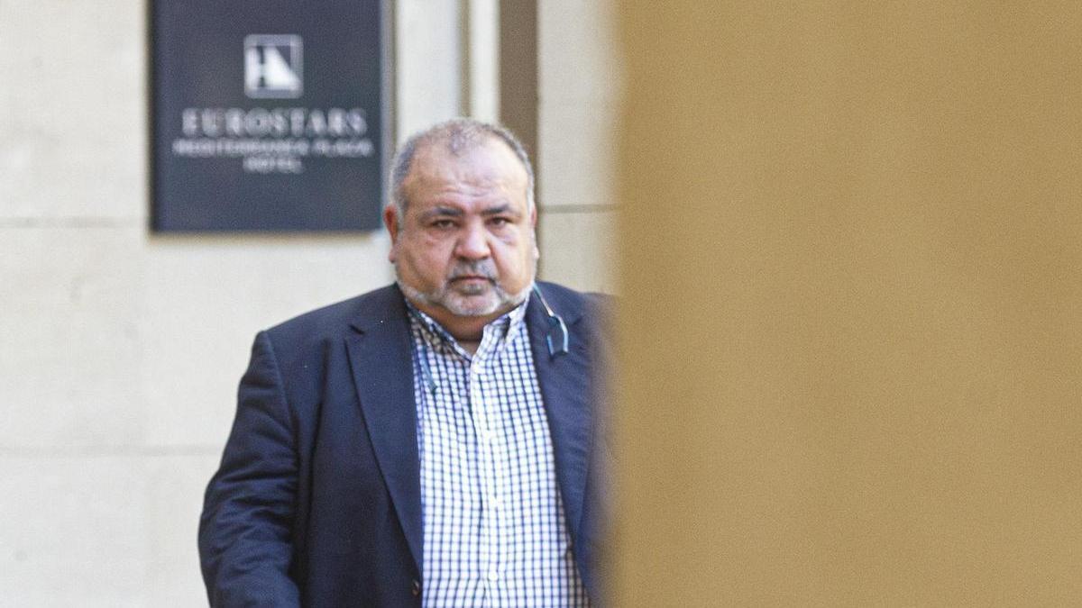 Méndez Jara en una de sus comparecencias en la Audiencia.