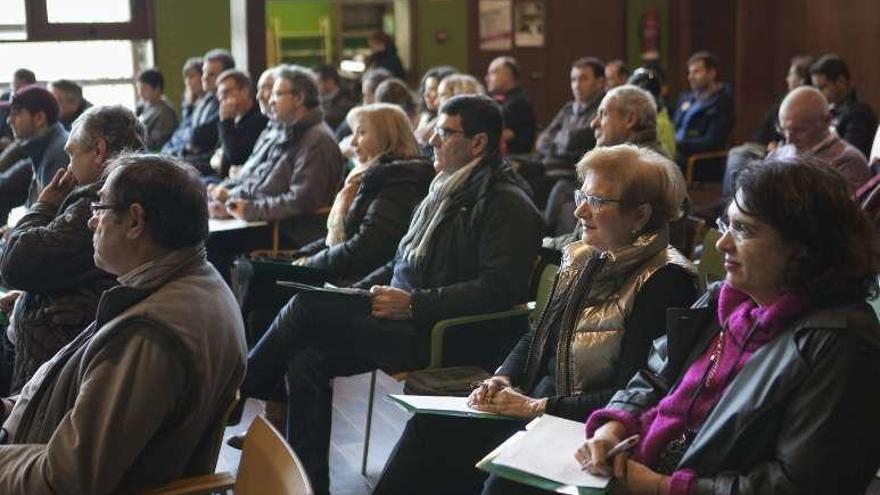 Asistentes a la jornada celebrada en Rioseco.