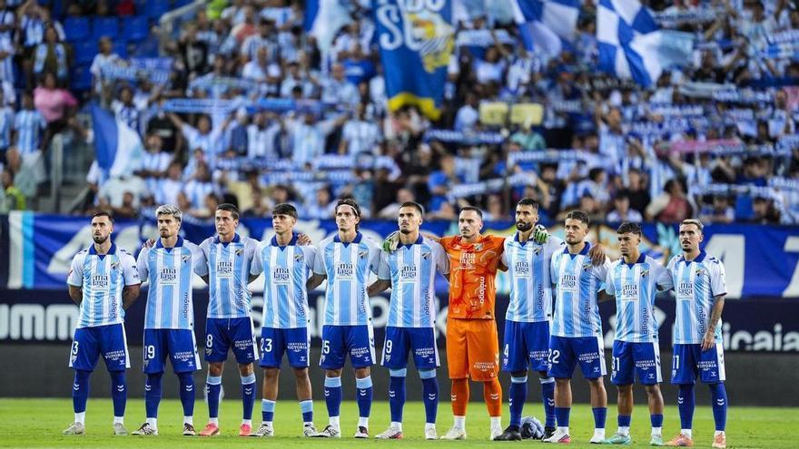 Horario y dónde ver por televisión el Málaga CF - Levante de LaLiga