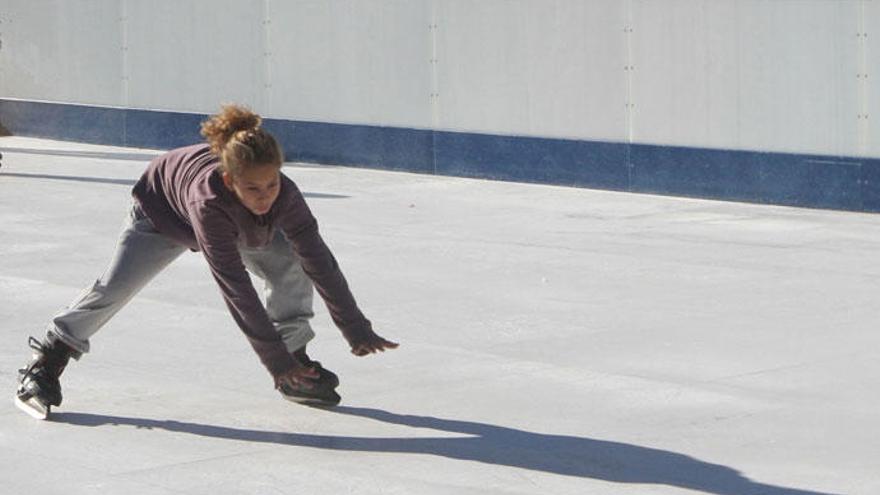 Pista de hielo.