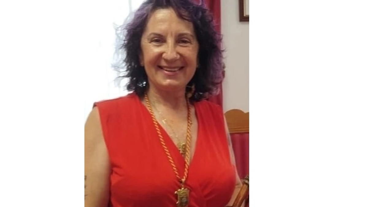 Nieves del Vado, alcaldesa de Baños de Montemayor.