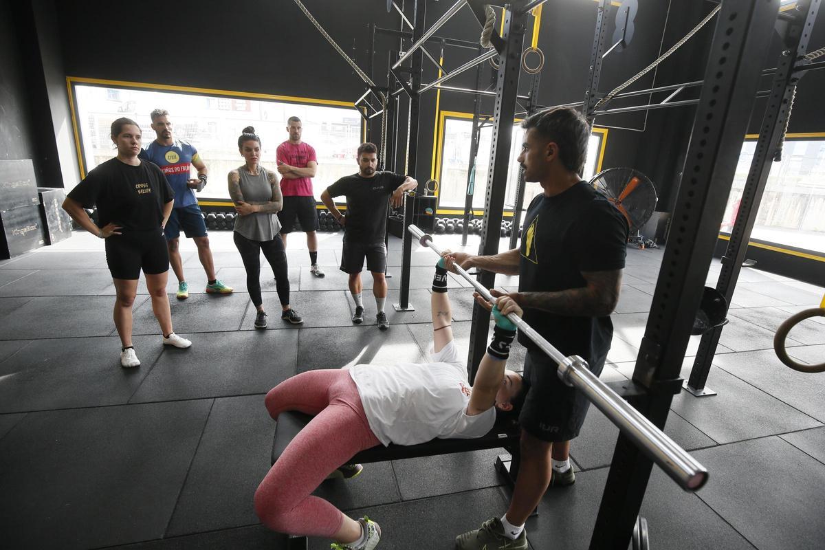 Una clase de Crossfit