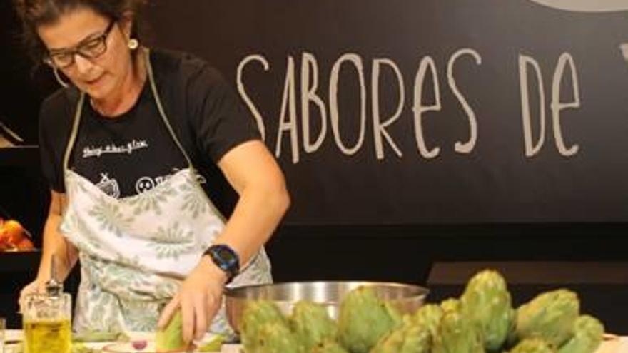 «Showcooking» en Madrid con la alcachofa