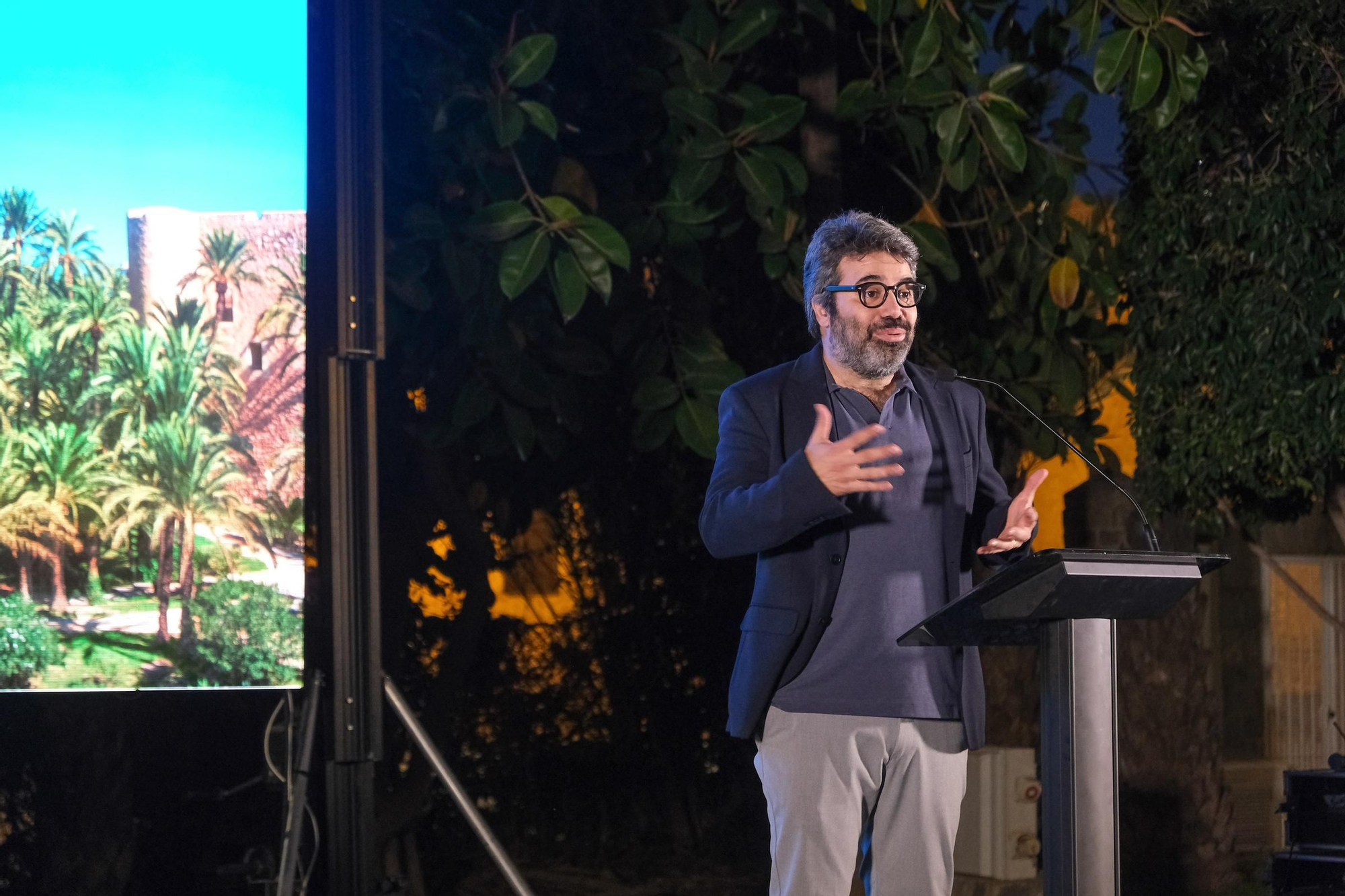 Así ha sido el acto de presentación del Hort del Xocolater de Elche como espacio público