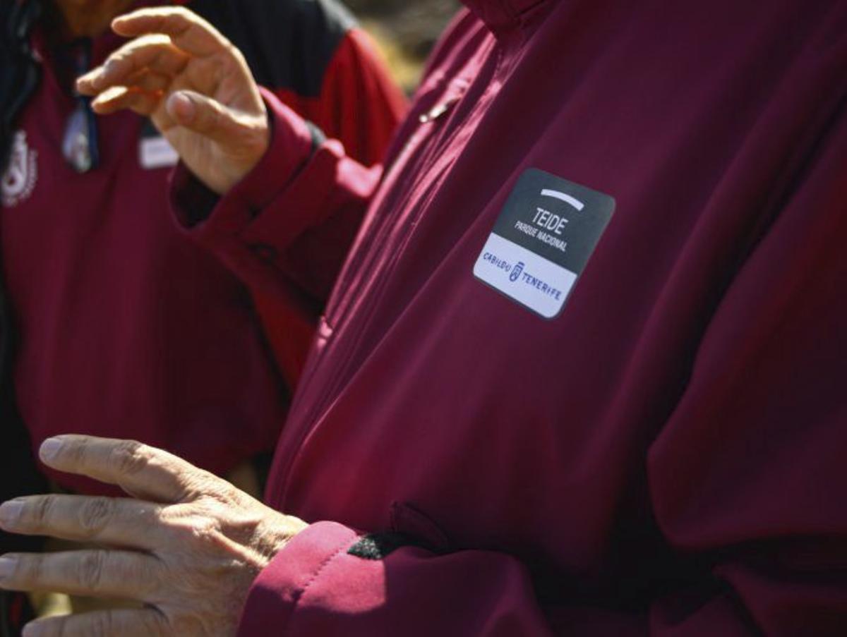 Panel informativo en el Parque Nacional del Teide. | E.D.