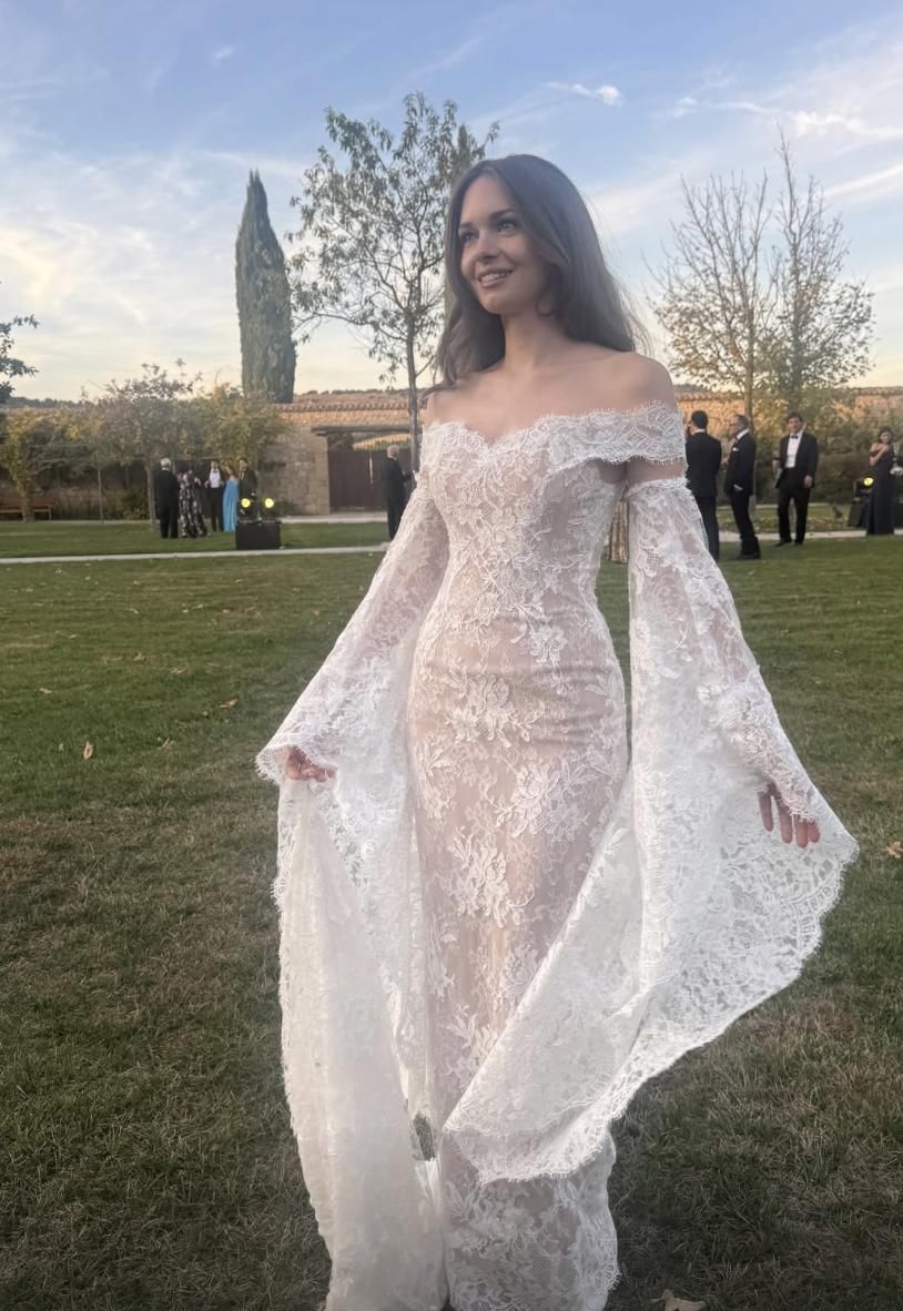 El vestido de Stella del Carmen para su boda