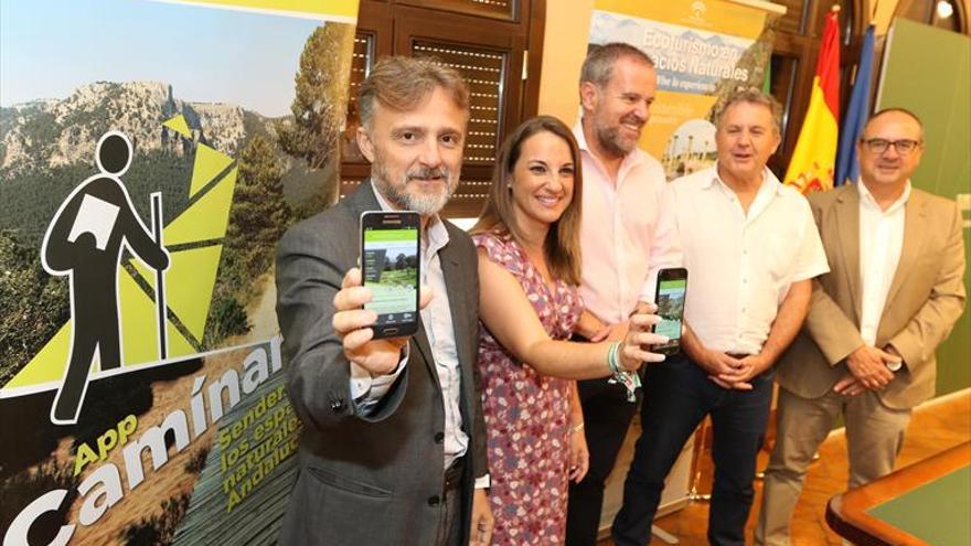 La Junta activa una ‘app’ gratis para disfrutar de los senderos andaluces