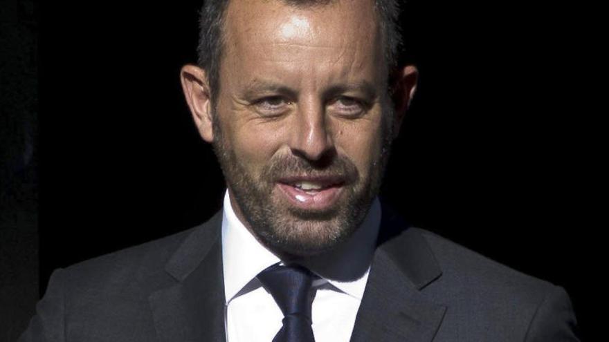 L&#039;expresident del Barça, Sandro Rosell.